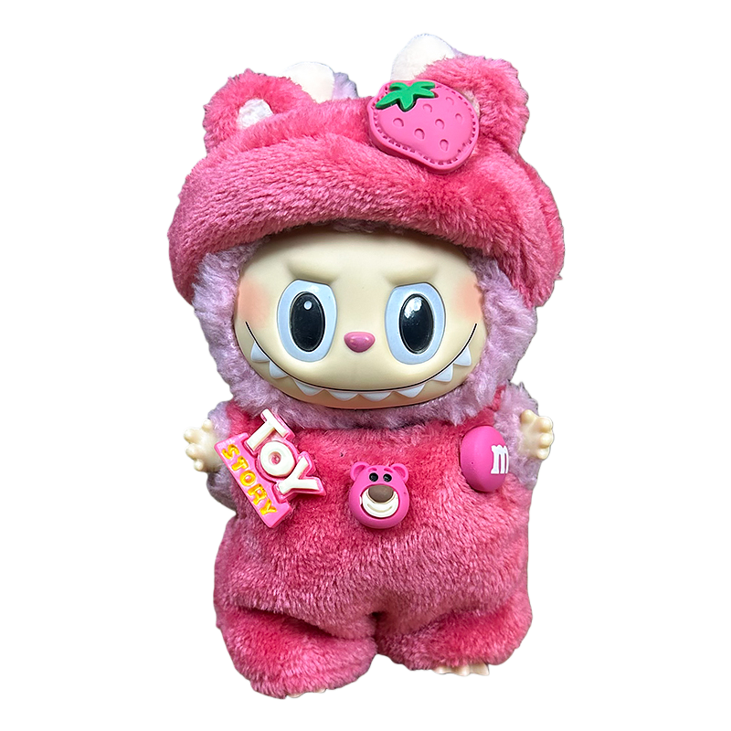 (small strawberry) Bubu 13th generation doll clothes 17cm clothes gift set without doll
