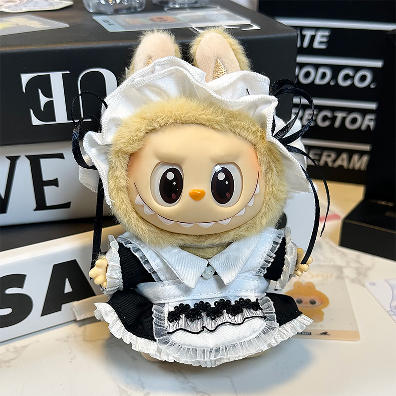 (Maid outfit) Bubu 13th generation doll clothes 17cm clothes gift set without doll