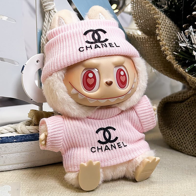 (C pink set) Bubu 13th generation doll clothes 17cm clothes gift set without doll