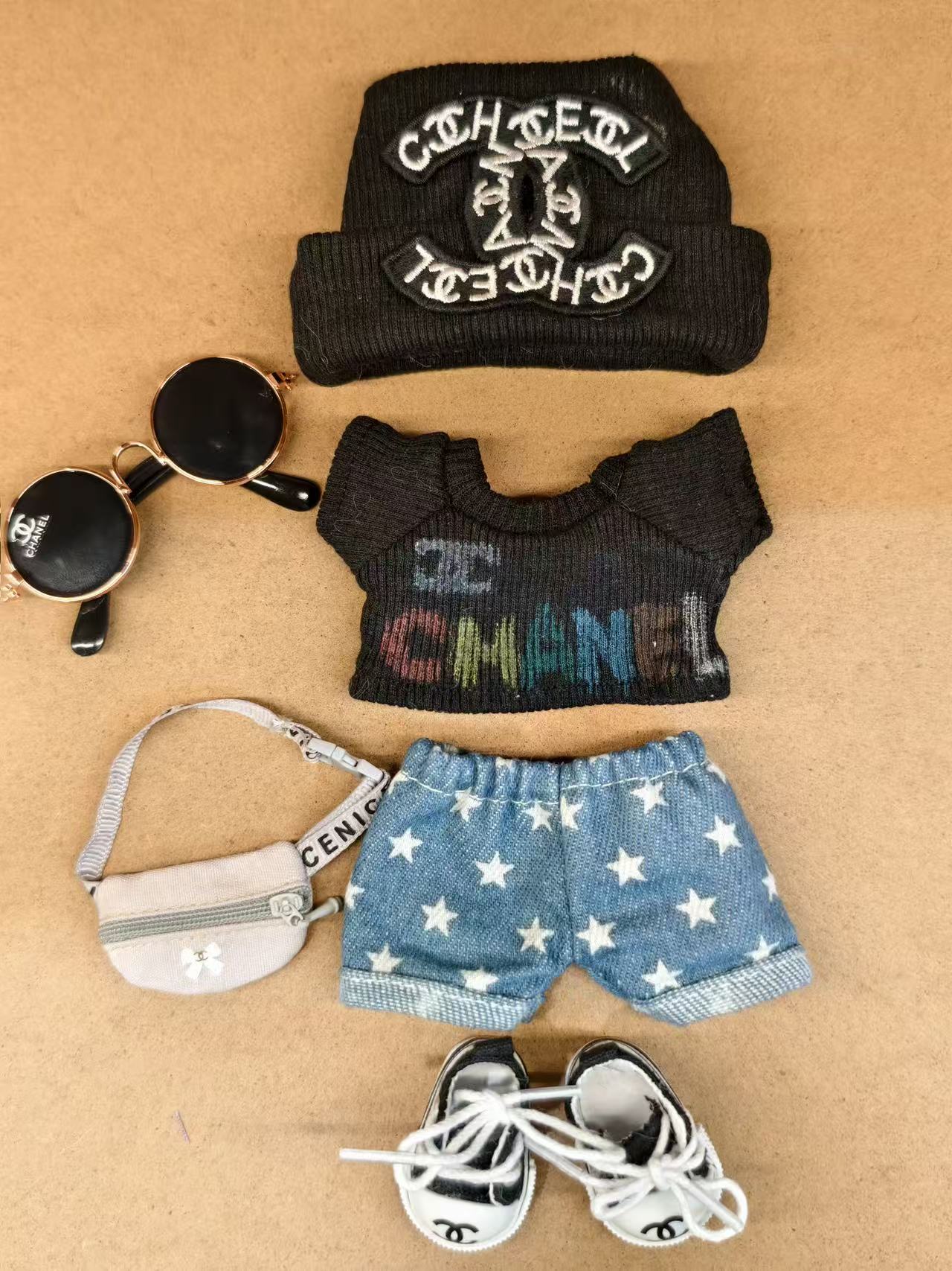 Xiangjia knitted hat set（Doll not included）