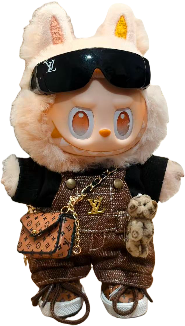 Donkey Bear overalls suit(Doll not included)