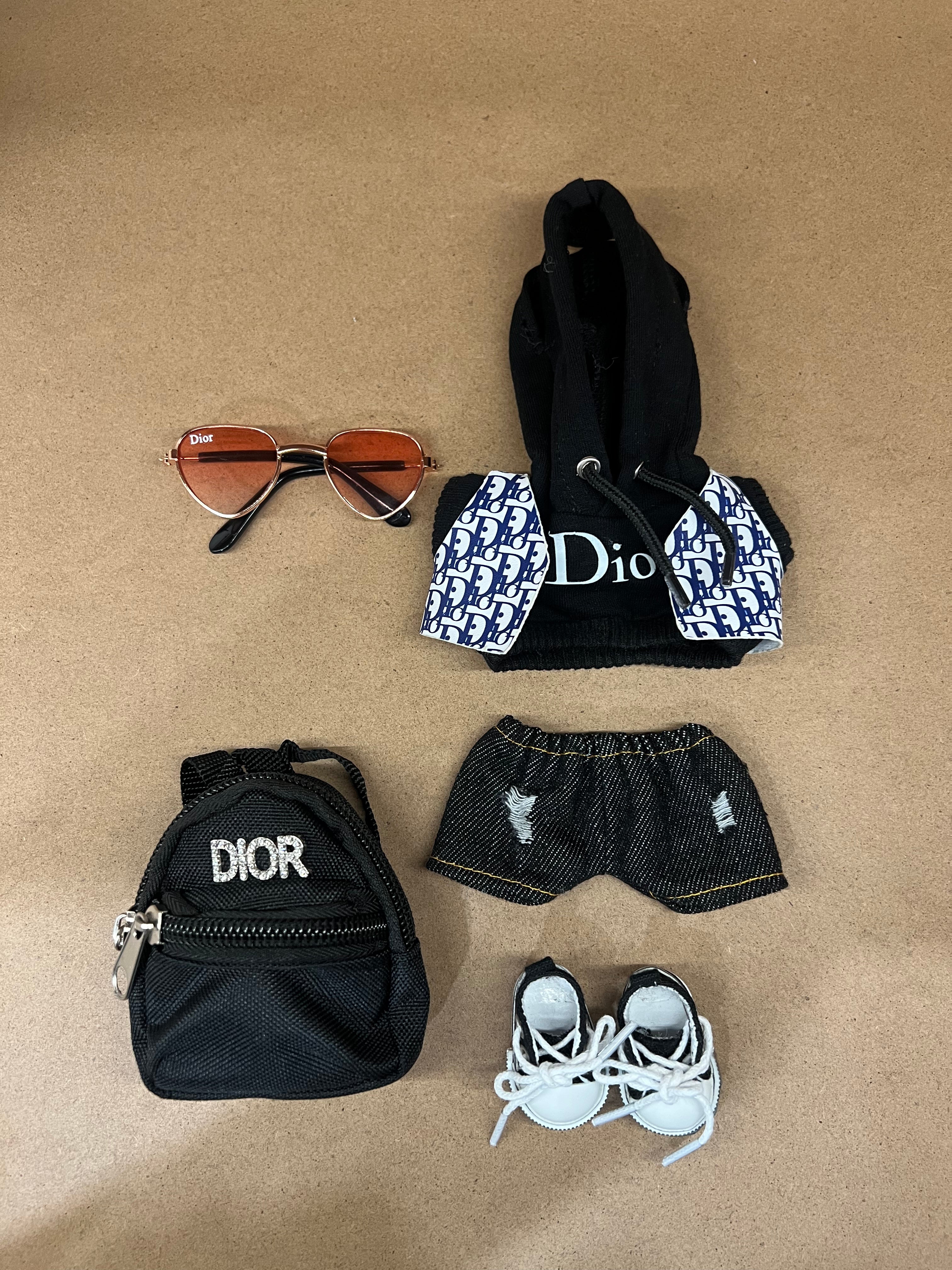 Dijia vest sweatshirt suit(Doll not included)