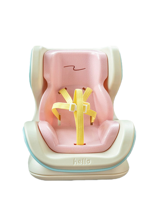 (Pink berry) Bubu same style car safety seat interior air outlet decoration center console ornaments