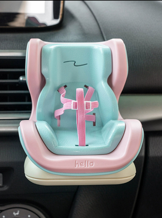 (Macaron) Bubu same style car safety seat interior air outlet decoration center console ornaments